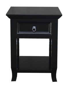 Black Furniture, Black Bedside